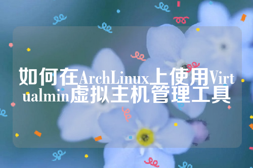 如何在ArchLinux上使用Virtualmin虚拟主机管理工具